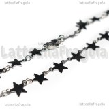 Collana Maglia Stelle in Acciaio Inox 42.5cm