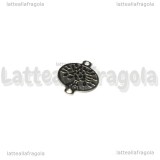 Connettore Albero della Vita in Acciaio Inox 16x11mm