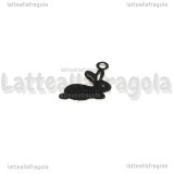 Ciondolo Coniglio in Acciaio Inox 14.5x13mm