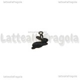 Ciondolo Coniglio in Acciaio Inox 14.5x13mm
