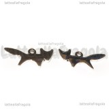 Charm Volpe in metallo argentato 20x10mm