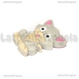 Gatto in Silicone colorato 29.5x22x8mm