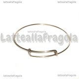 Bracciale rigido in acciaio 304 62mm diametro