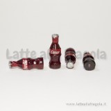 Miniatura bottiglietta Coca-cola in resina colorata